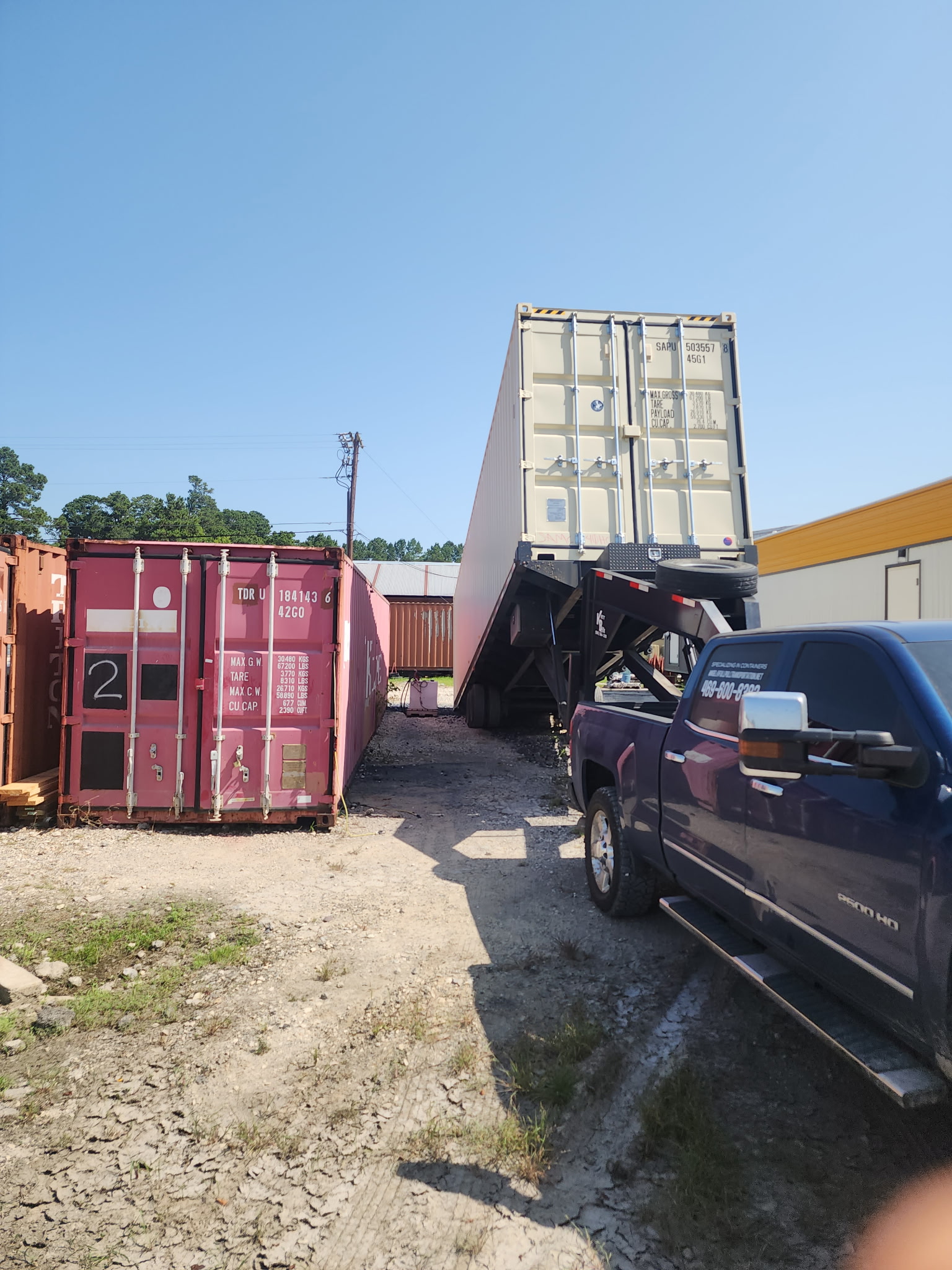 Authentic Connex Cowboys container moving job photo 02 of 38